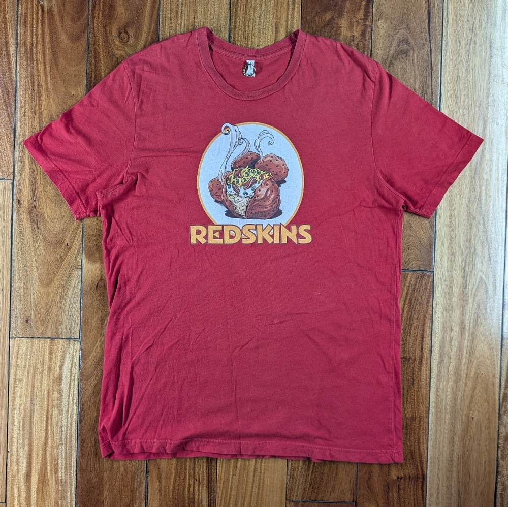 Redskins Parody Potato Graphic T-shirt (2X)